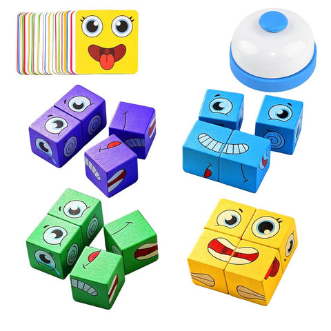 Juego Cubo Mágico con Campana