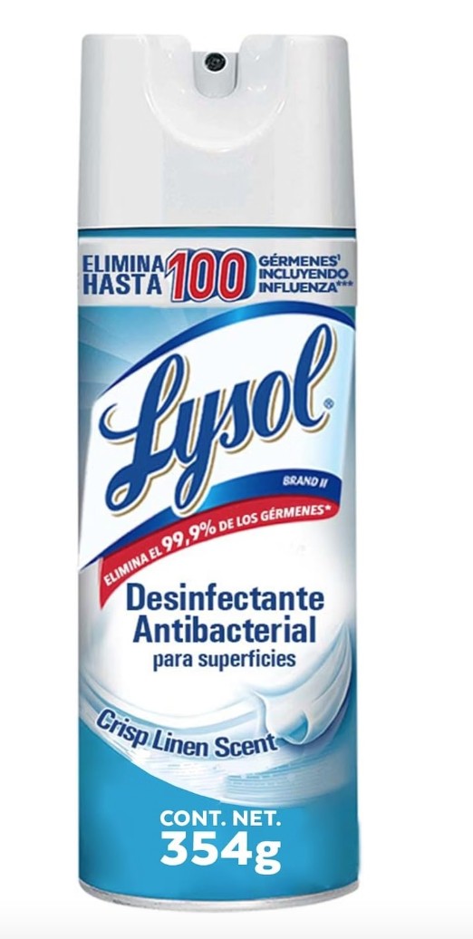 Lysol desinfectante en aerosol 354 g
